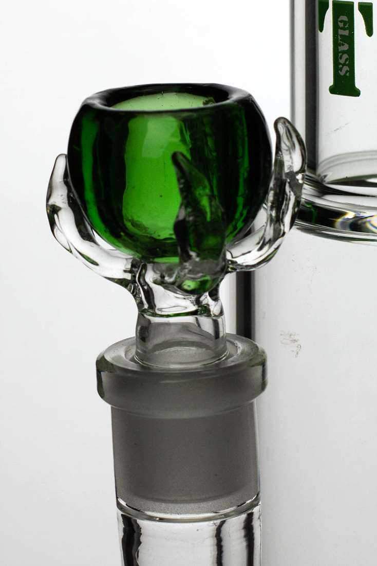 14 ghost glass mini shower head diffused water bong