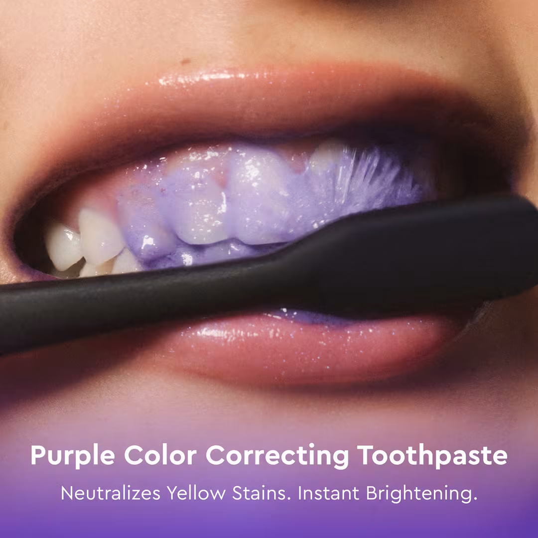 Moon  Purple Color Corrector Toothpaste