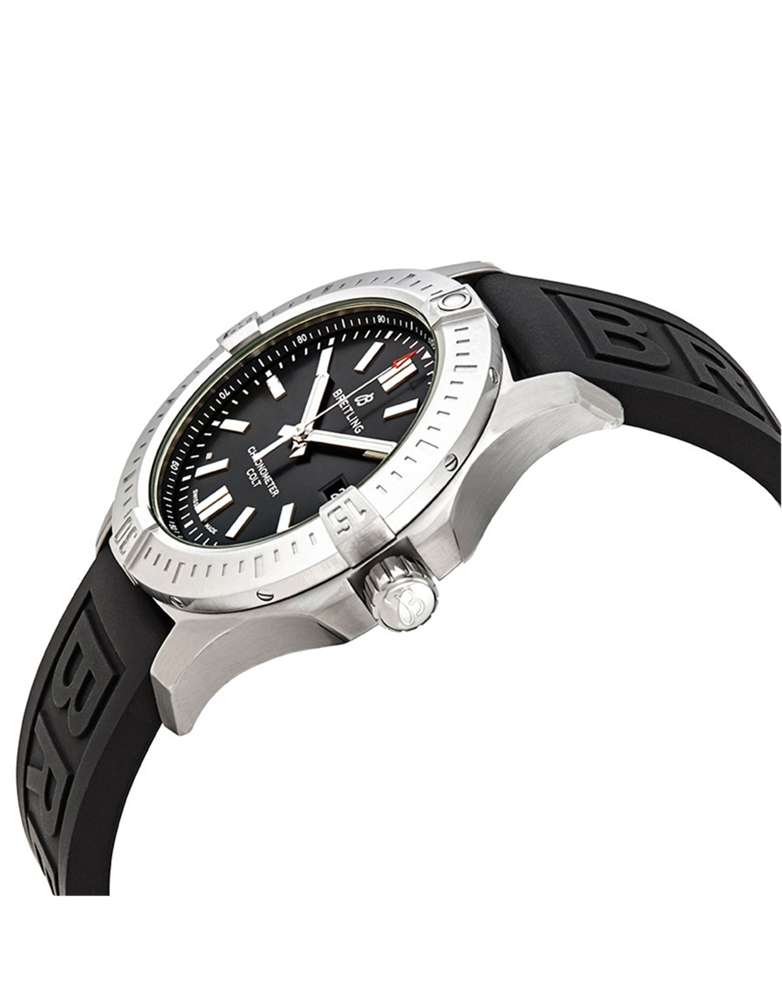Replica Breitling Colt Volcano Black Dial Stick Markers A17388101B1S1