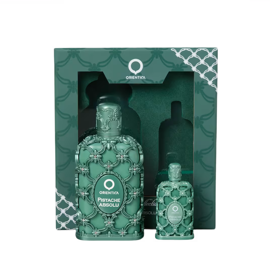 Orientica Perfumes  Pistache Absolu Eau De Parfum 2-Piece Set