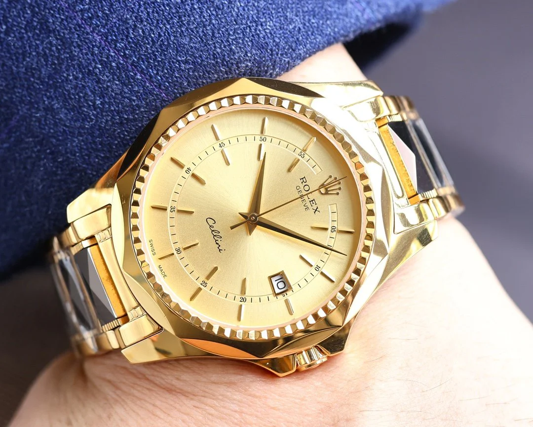 Rolex Watch CELLINI DATE 42MM GOLD CASE Watch