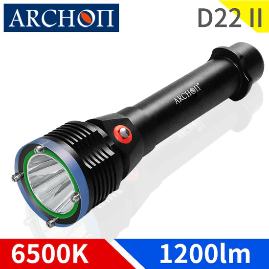 Archon D22 II 6500K 1200lumen Diving Flashlight