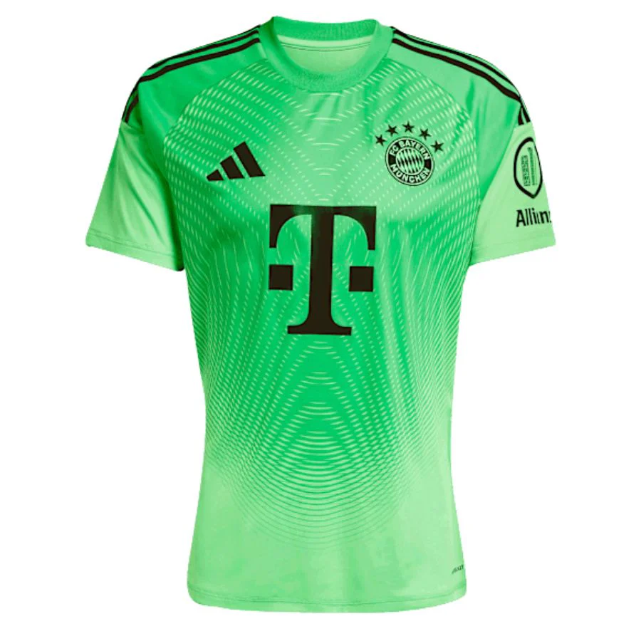 Bayern Munich Home Goalkeeper Jersey Men 2025 2026 Green