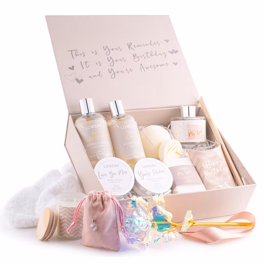 Lovery  Luxury Birthday Spa Gift Box