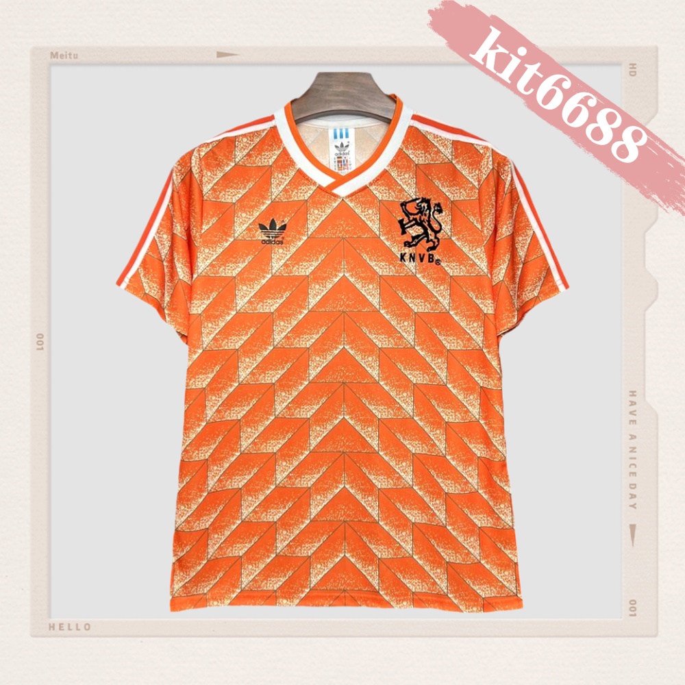 1988 Netherlands Home Retro Football Shirt