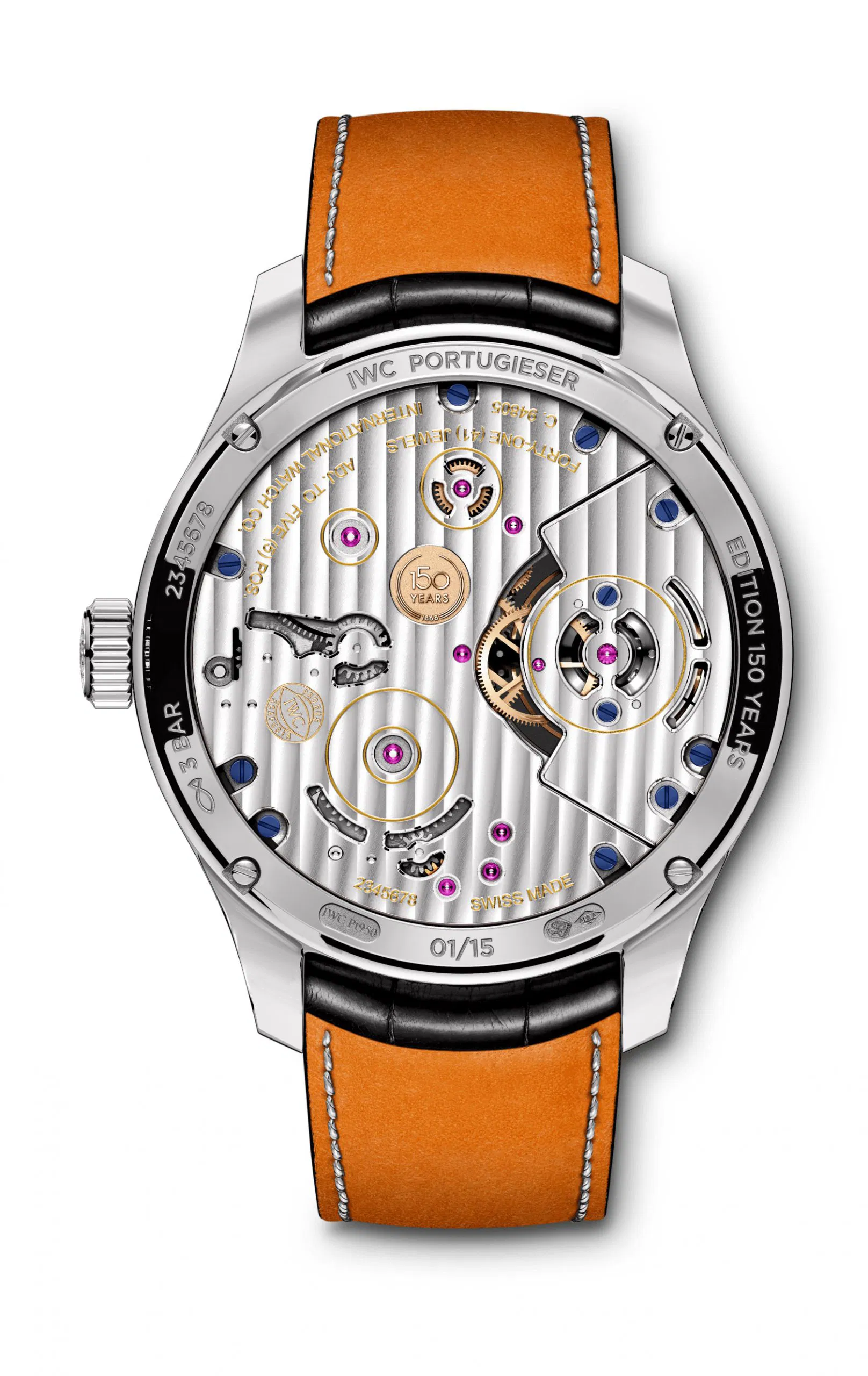 IWC Portugieser constant force tourbillon edition 150 years iw590203