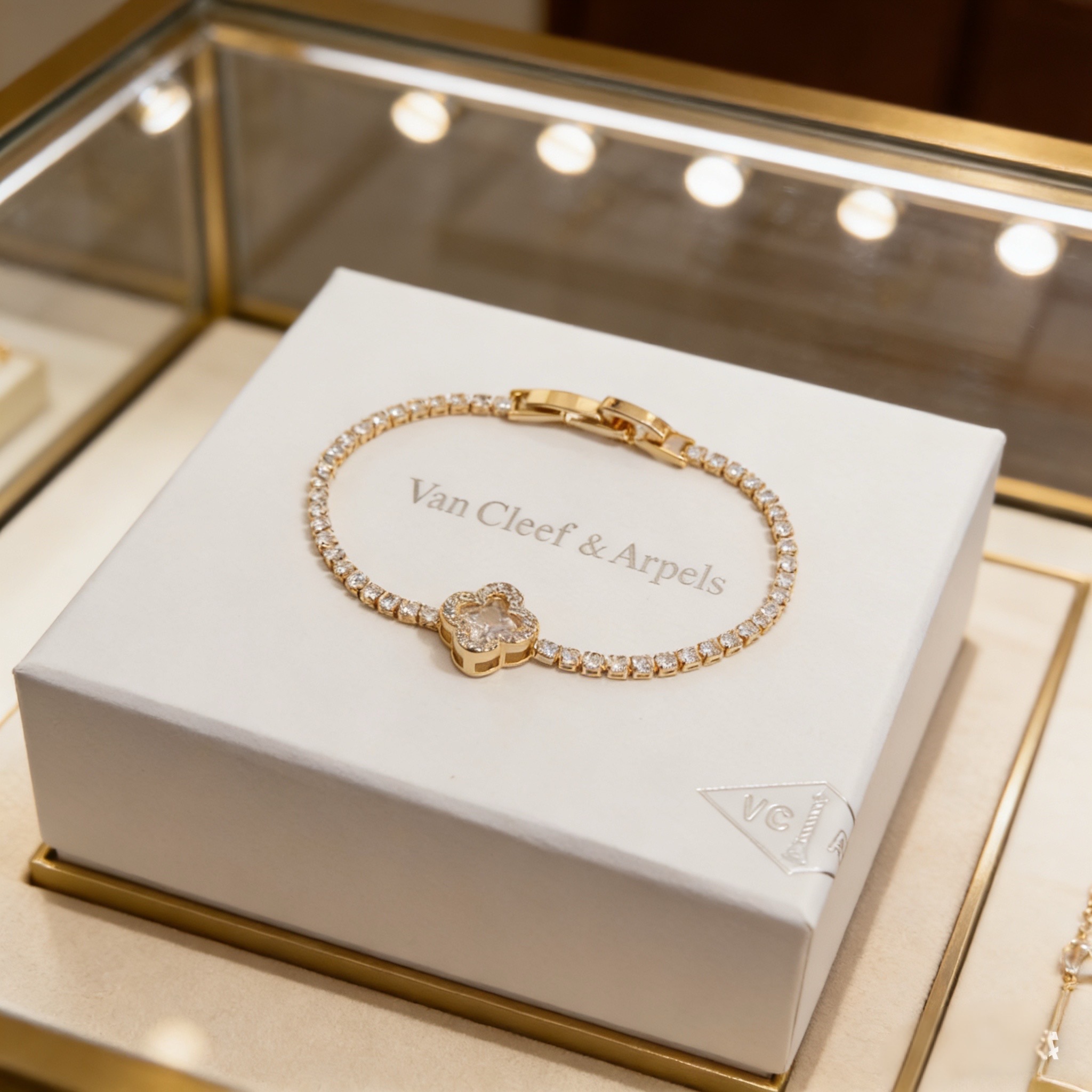 Van Cleef & Arpels Four-Leaf Clover Bracelet