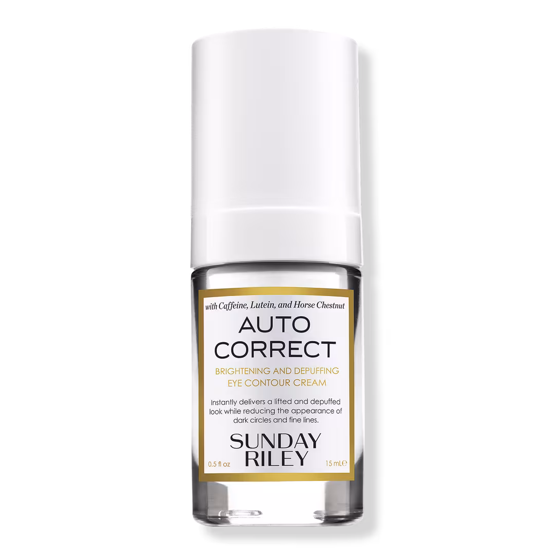 SUNDAY RILEY  Auto Correct Brightening and Depuffing Eye Cream