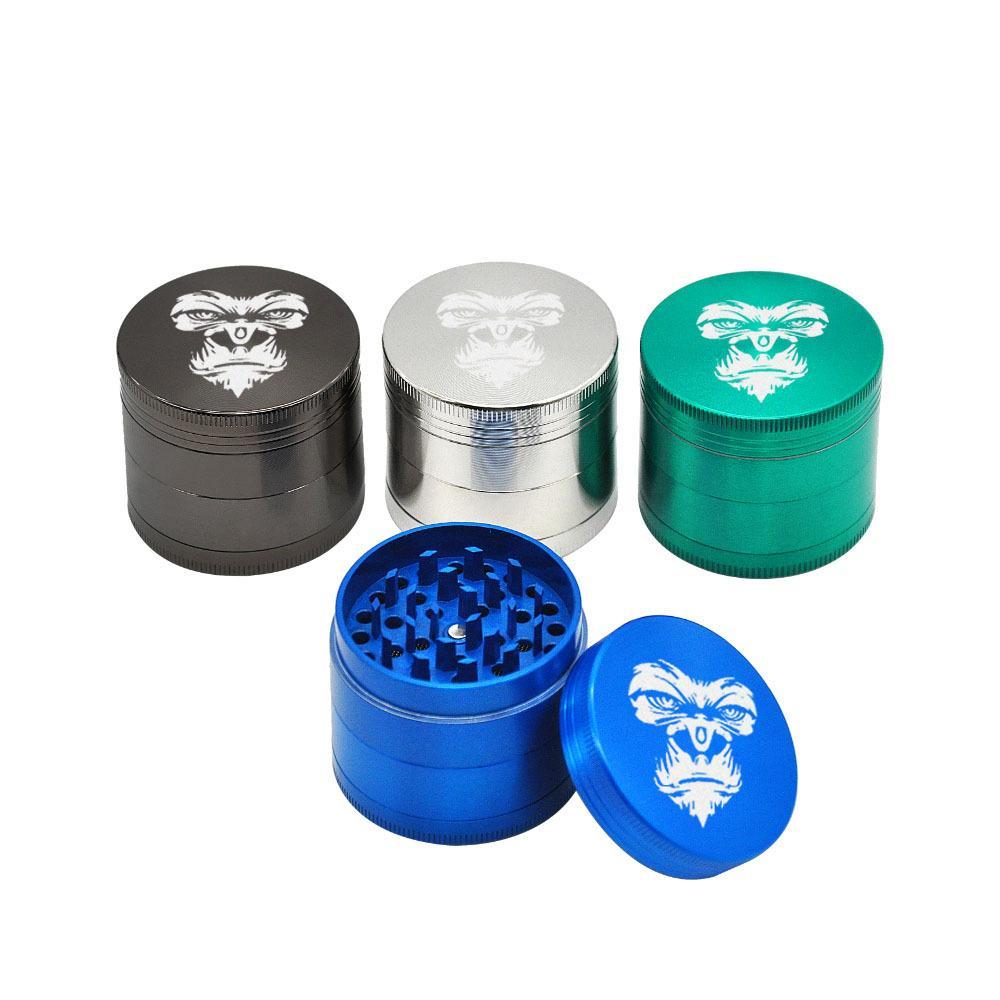 Caesar Planet Ape Novelty Herb Grinder 4 Layer 50mm (4 Color)