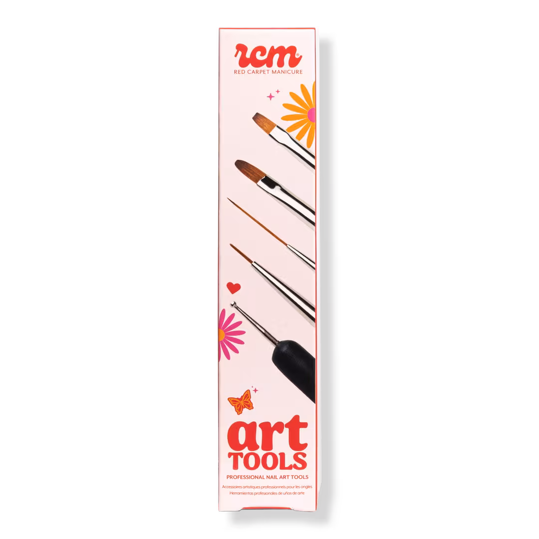 Red Carpet Manicure  Nail Art Design Brush & Tool Kit