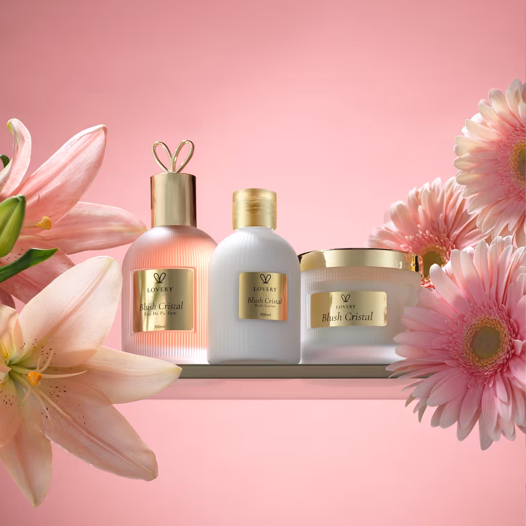 Lovery  Blush Cristal Gift Set