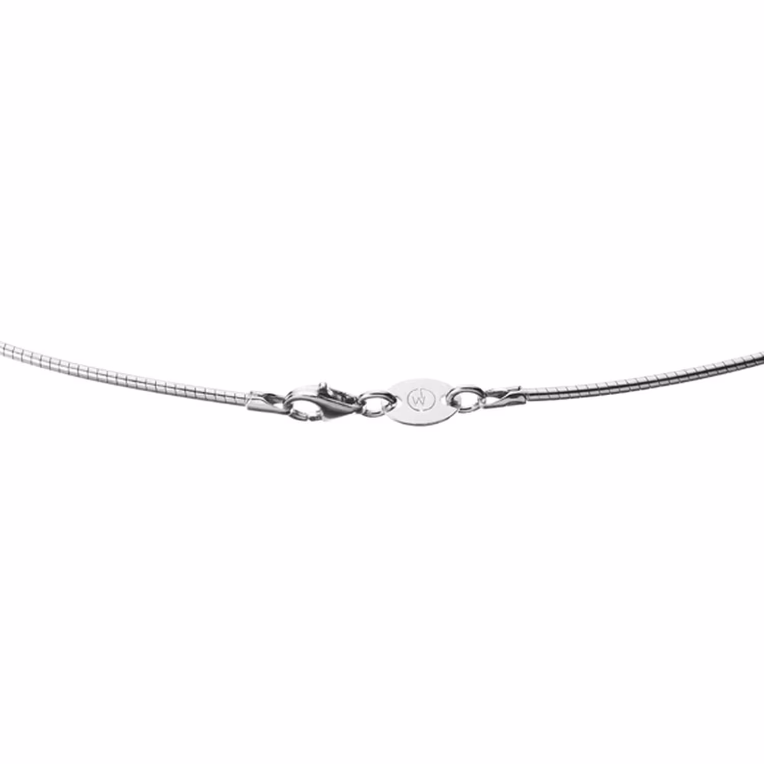 Kette im Omegaketten Stil, Silber 925