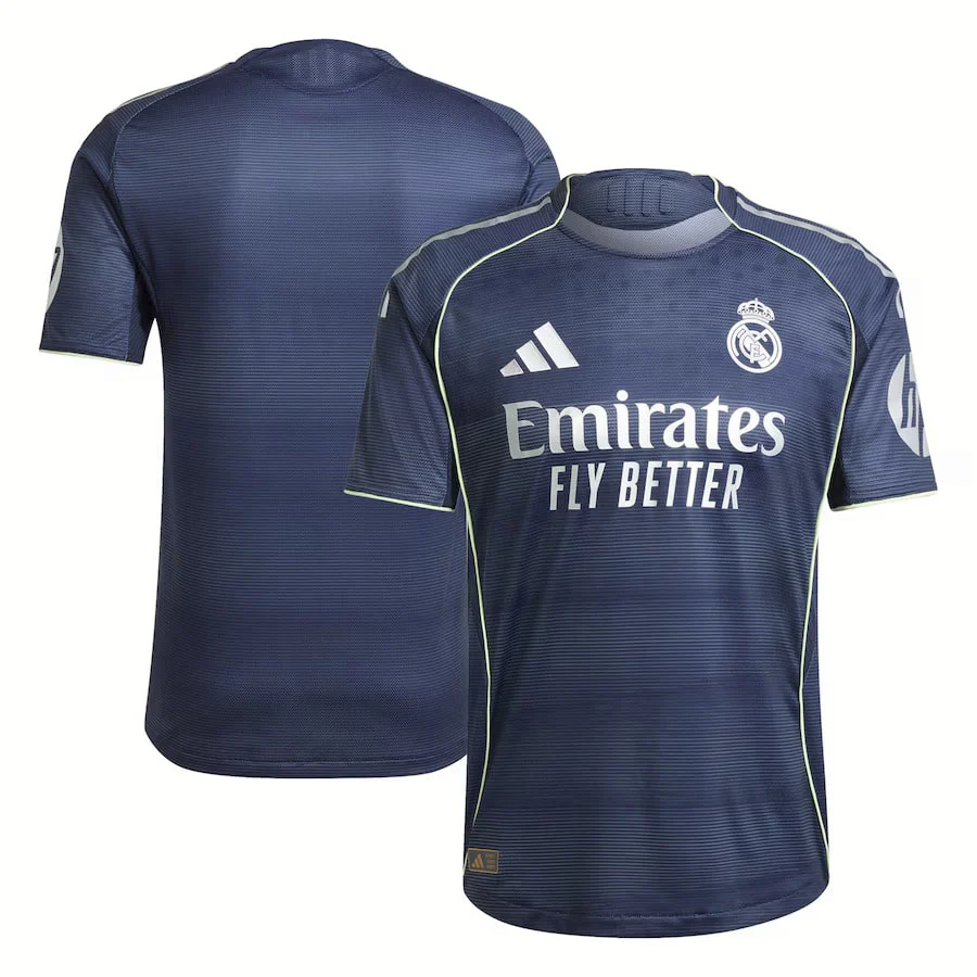 Real Madrid Away Jersey Men 2025 2026