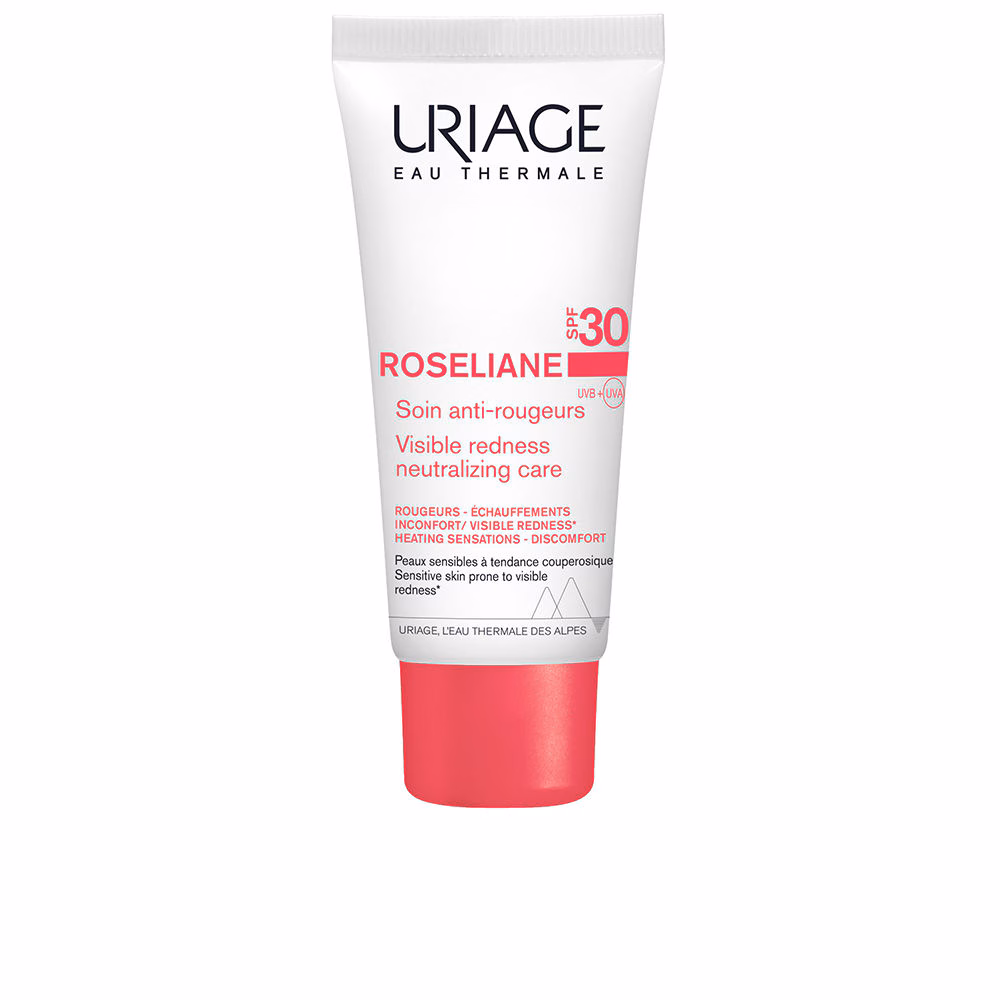 Roseliane Crema Facial Anti-rojeces Spf30 Hidratante, Con Extracto De Ginseng Y Algas