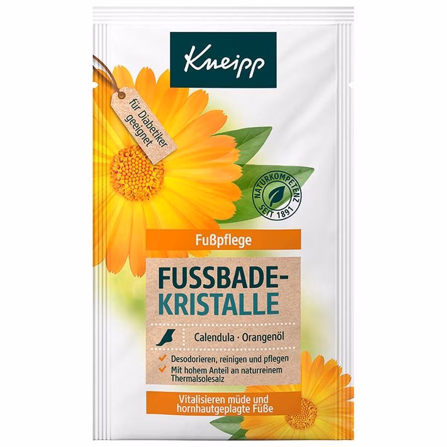 Fußbadekristalle