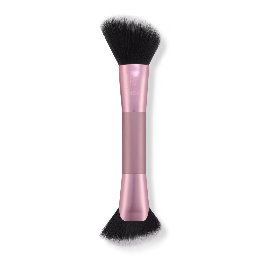 Real Techniques  Angled Fan Dual-Sided Finishing Brush