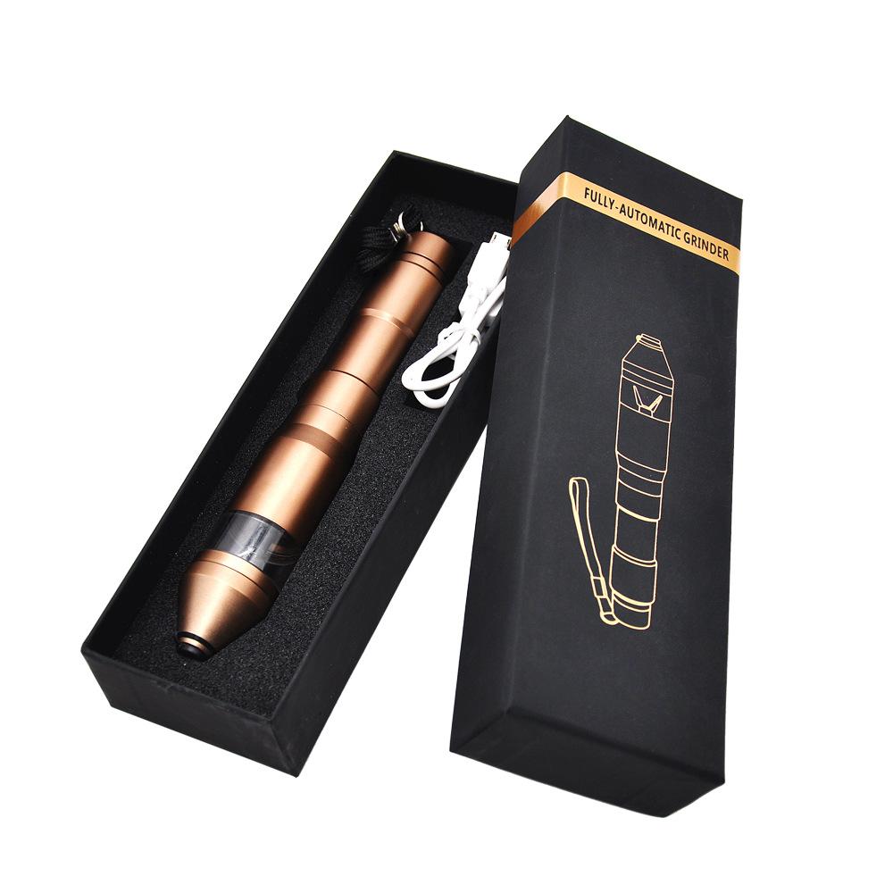 Electric Zinc Alloy Herb Grinder Pen
