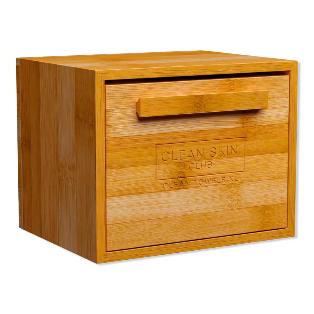Clean Skin Club  Clean Skin Club Luxe Bamboo Box + Clean Towels Original