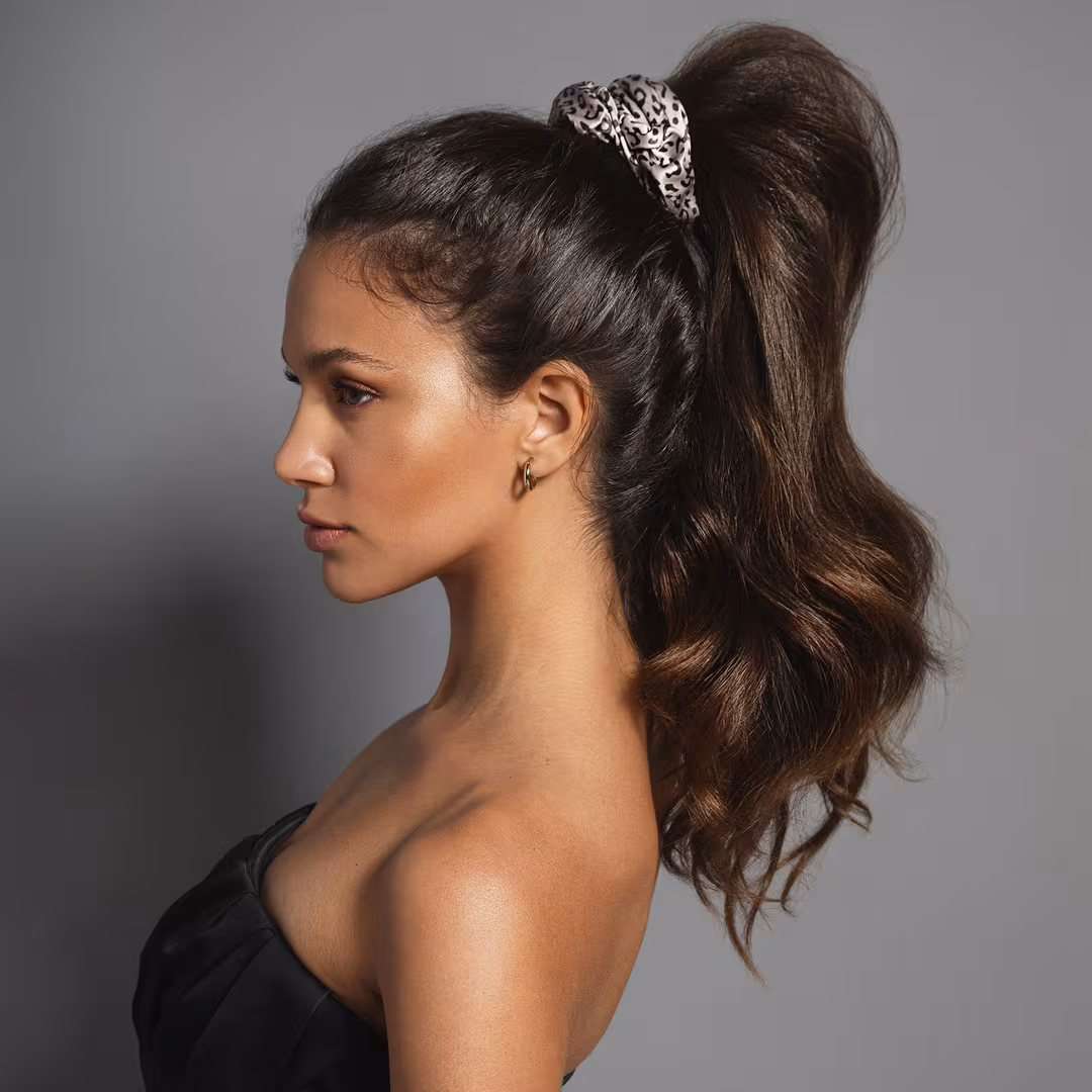 The Hair Edit  Grand Ruched Ribbon Scrunchies