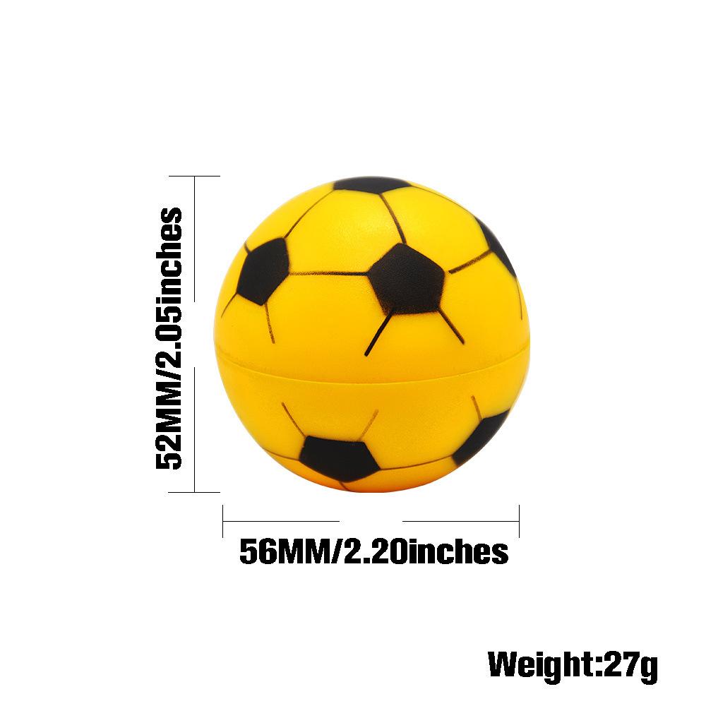 Football Plastic 2 Layer Weed Grinder