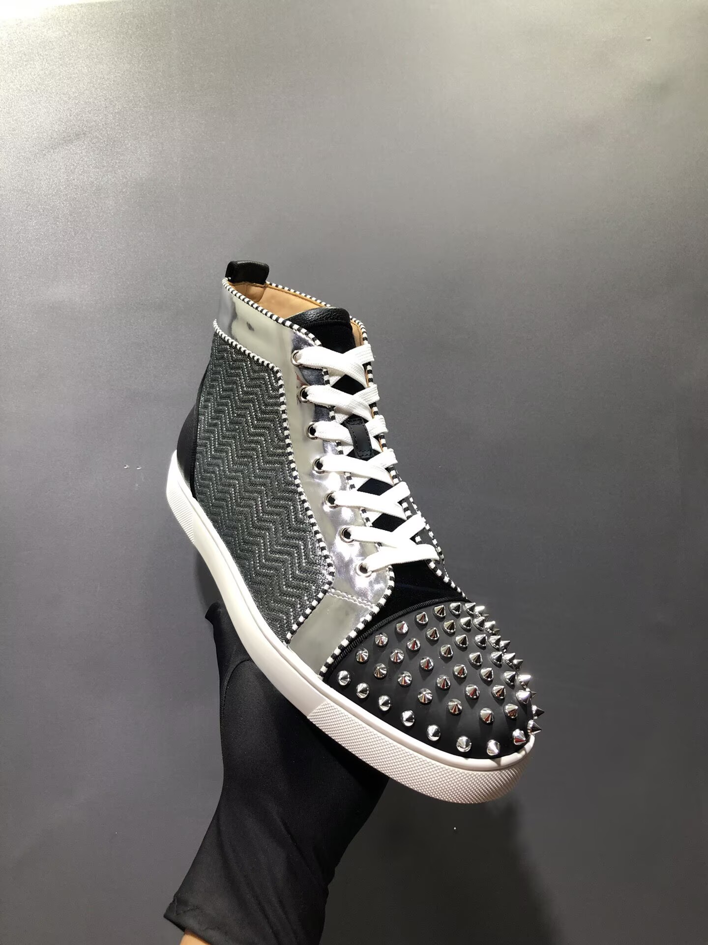 Christian Louboutin Red bottom High-Top - CCSHOES
