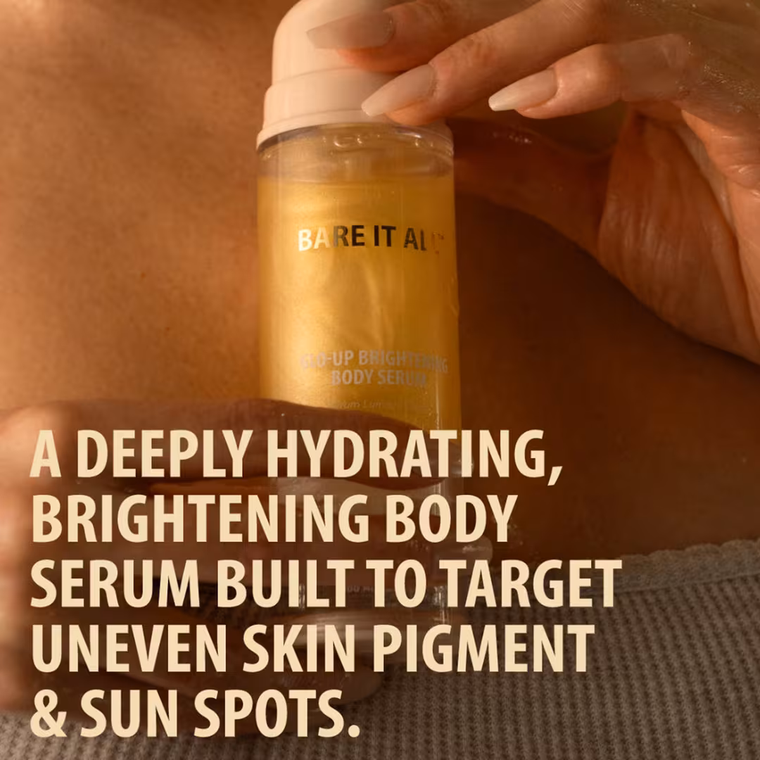 Bare It All  Glo-Up Brightening Body Serum