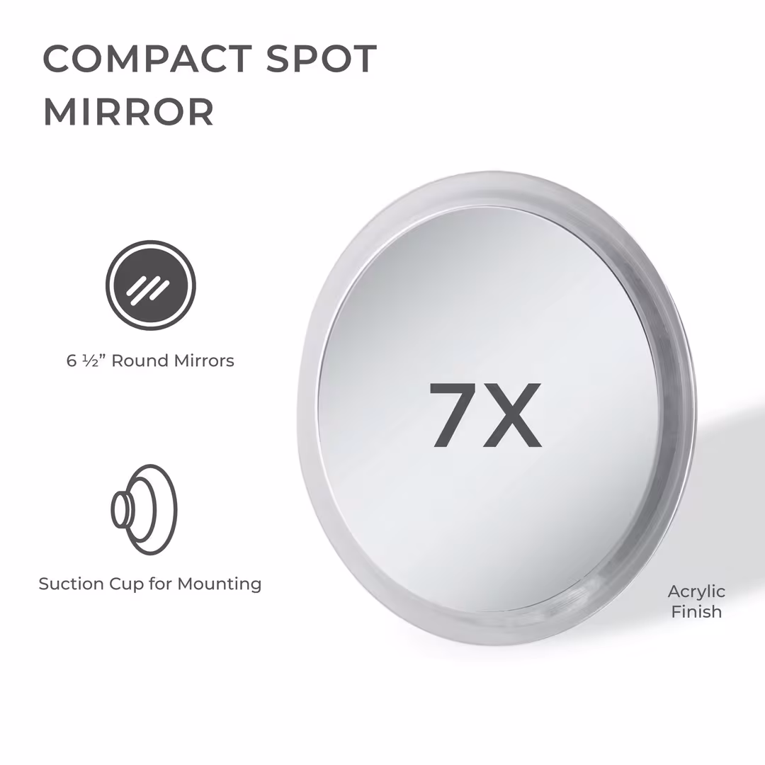 Zadro  Travel Mirror with 7X Magnification