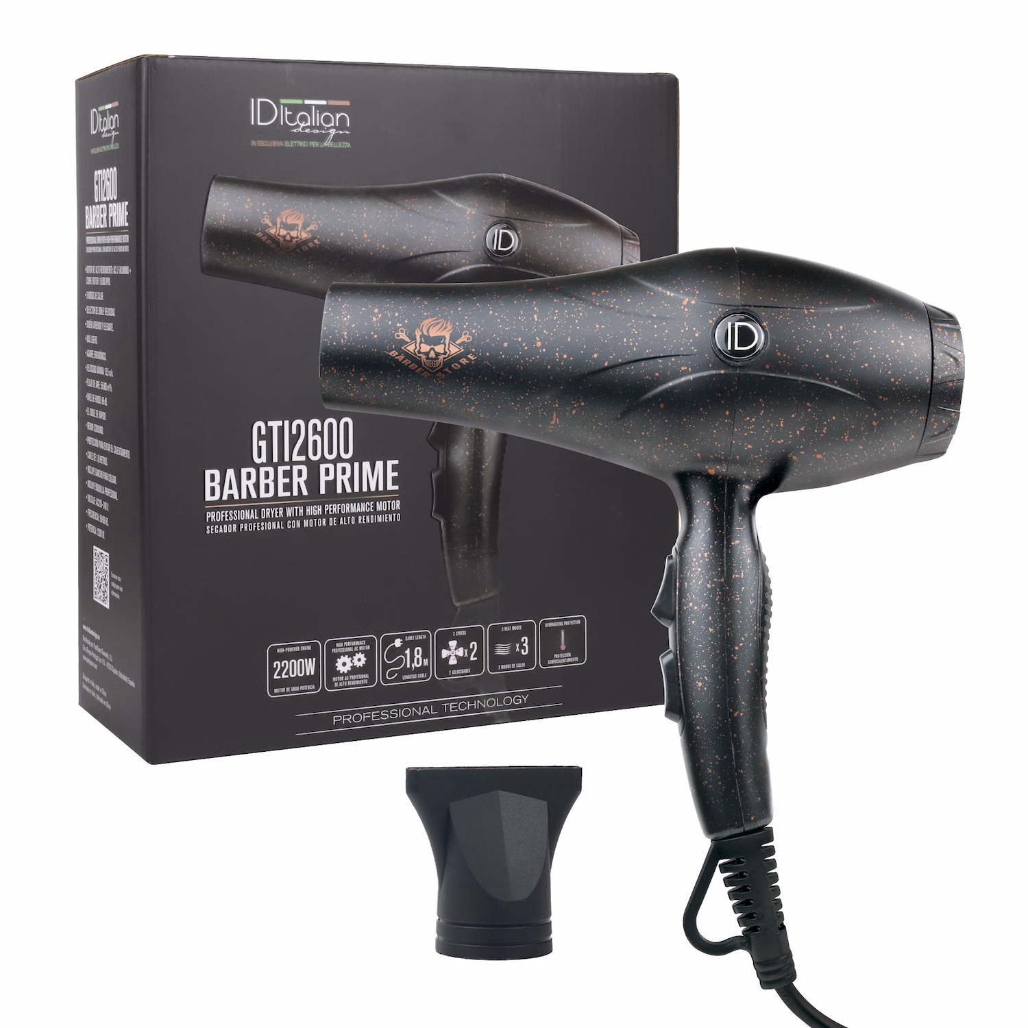 Barber Prime Professioneller Haartrockner 2300W