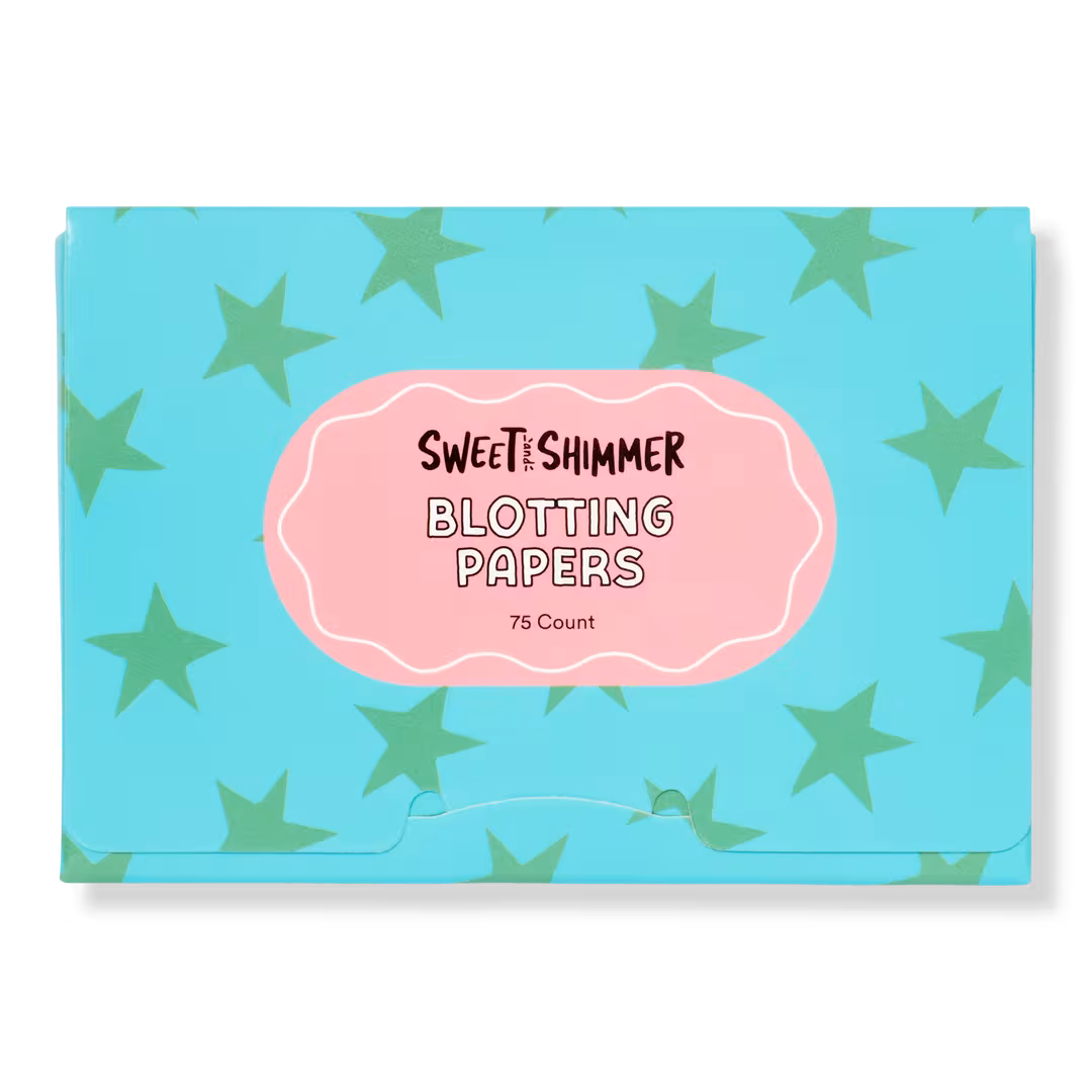 Sweet & Shimmer  Oil Blotting Sheets
