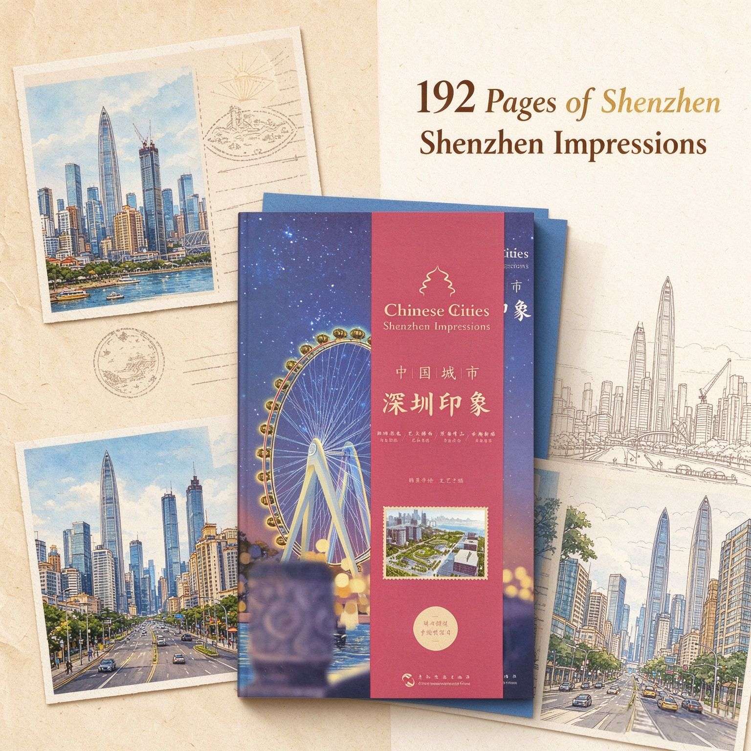 Chinese Cities: Shenzhen Impressions (Bilingual Chinese-English Handbook)