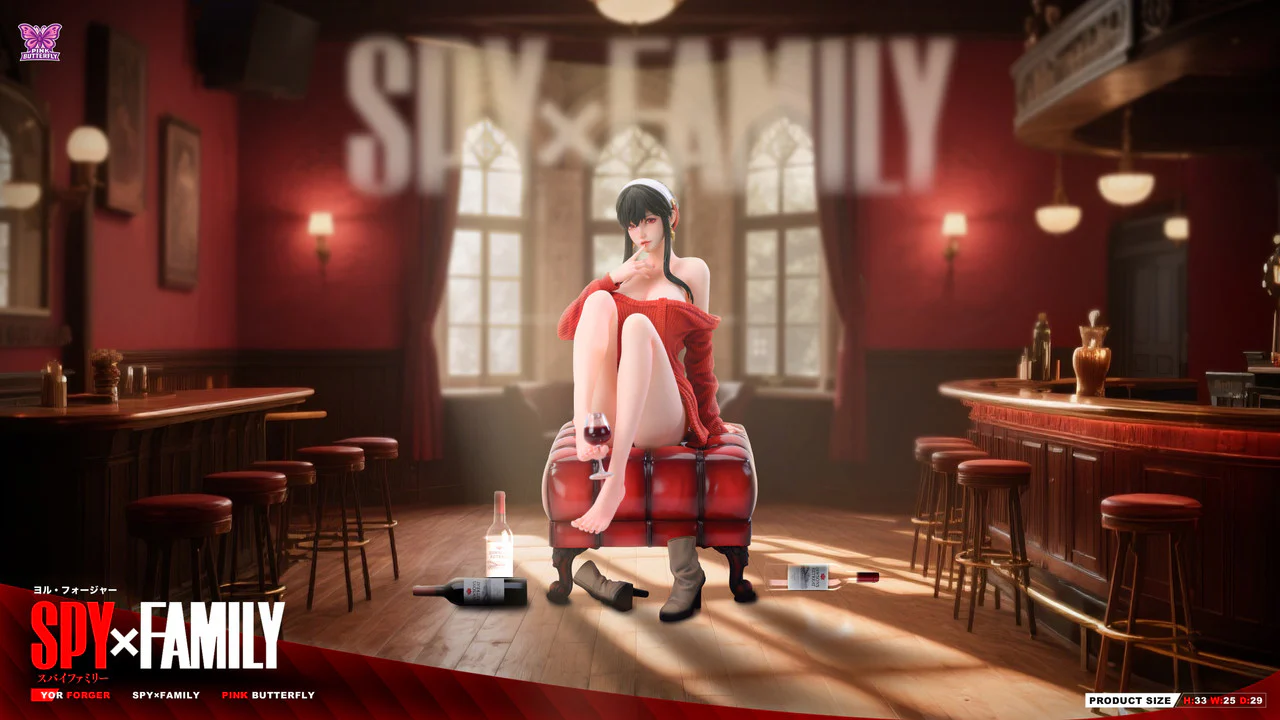 Spy x Family - Yor | 1:4 Resin Statue | by Pink Butterfly Studio
