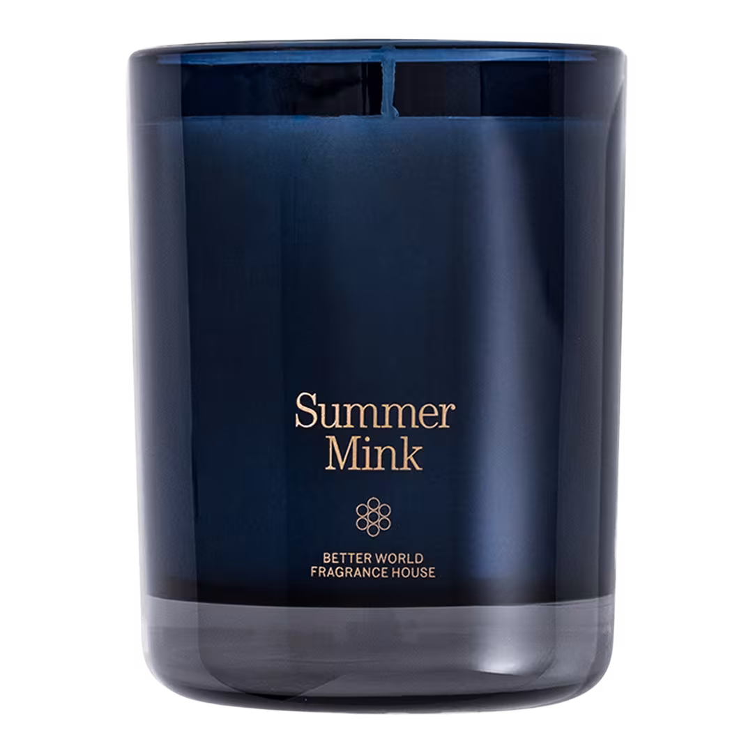 BETTER WORLD FRAGRANCE HOUSE  Summer Mink Scented Candle