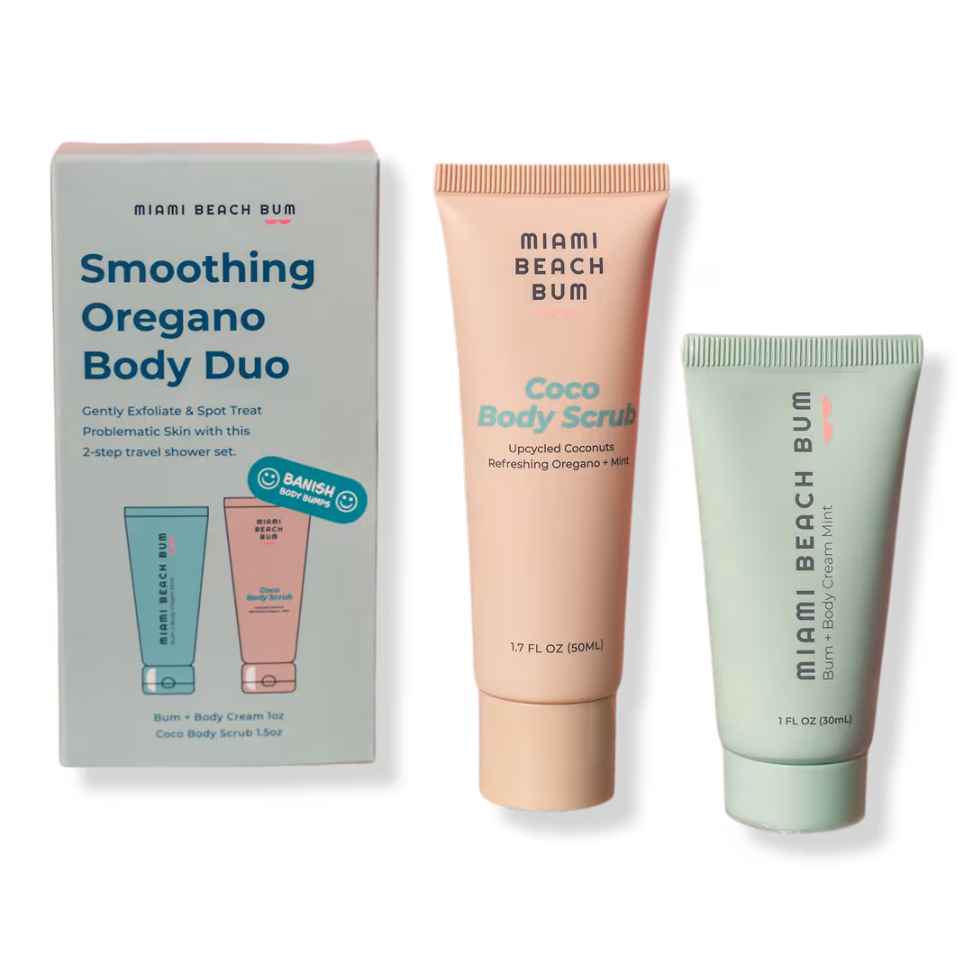 Miami Beach Bum  Smoothing Oregano Body Duo