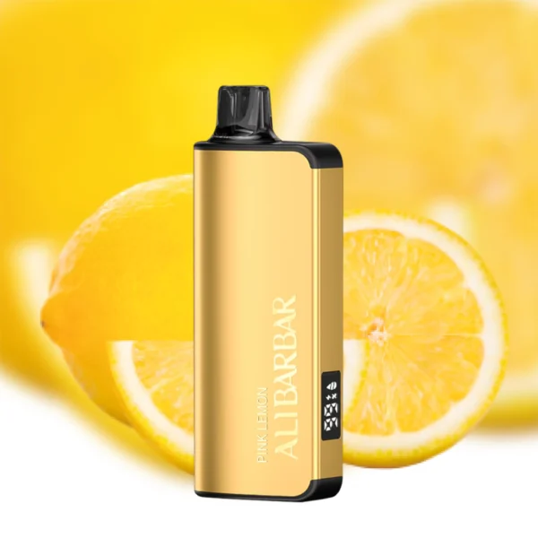 ALIBARBAR INGOT 9000 Puffs Pink Lemon