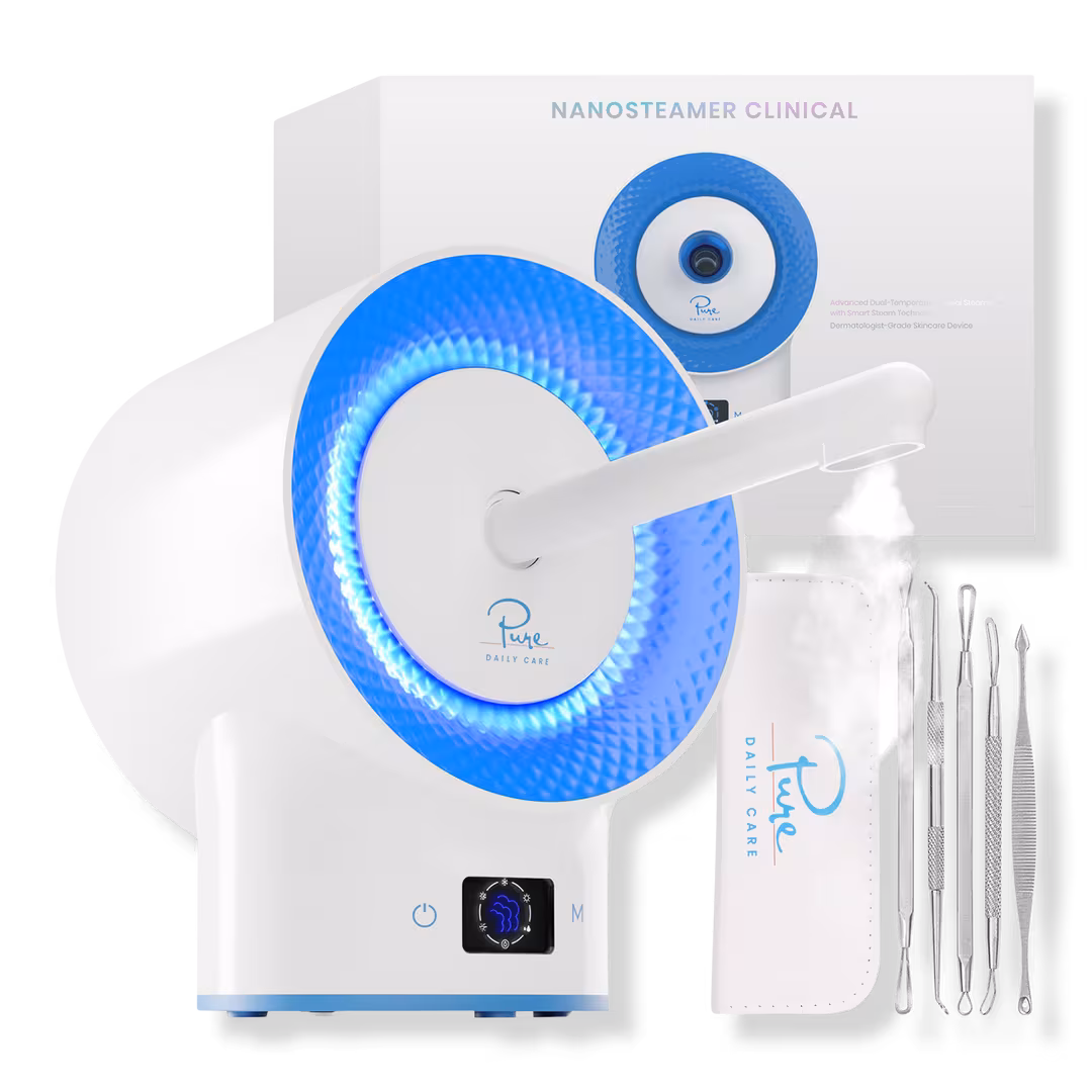 Pure Daily Care  NanoSteamer Clinical 10-in-1 Facial Steamer with Extraction Set