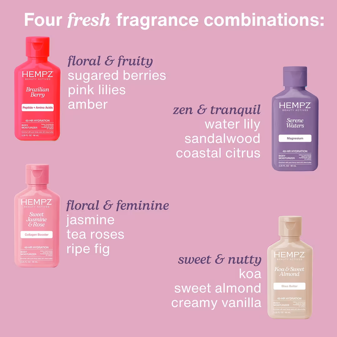 Hempz  Mini Holiday Hydration Kit Beauty Actives