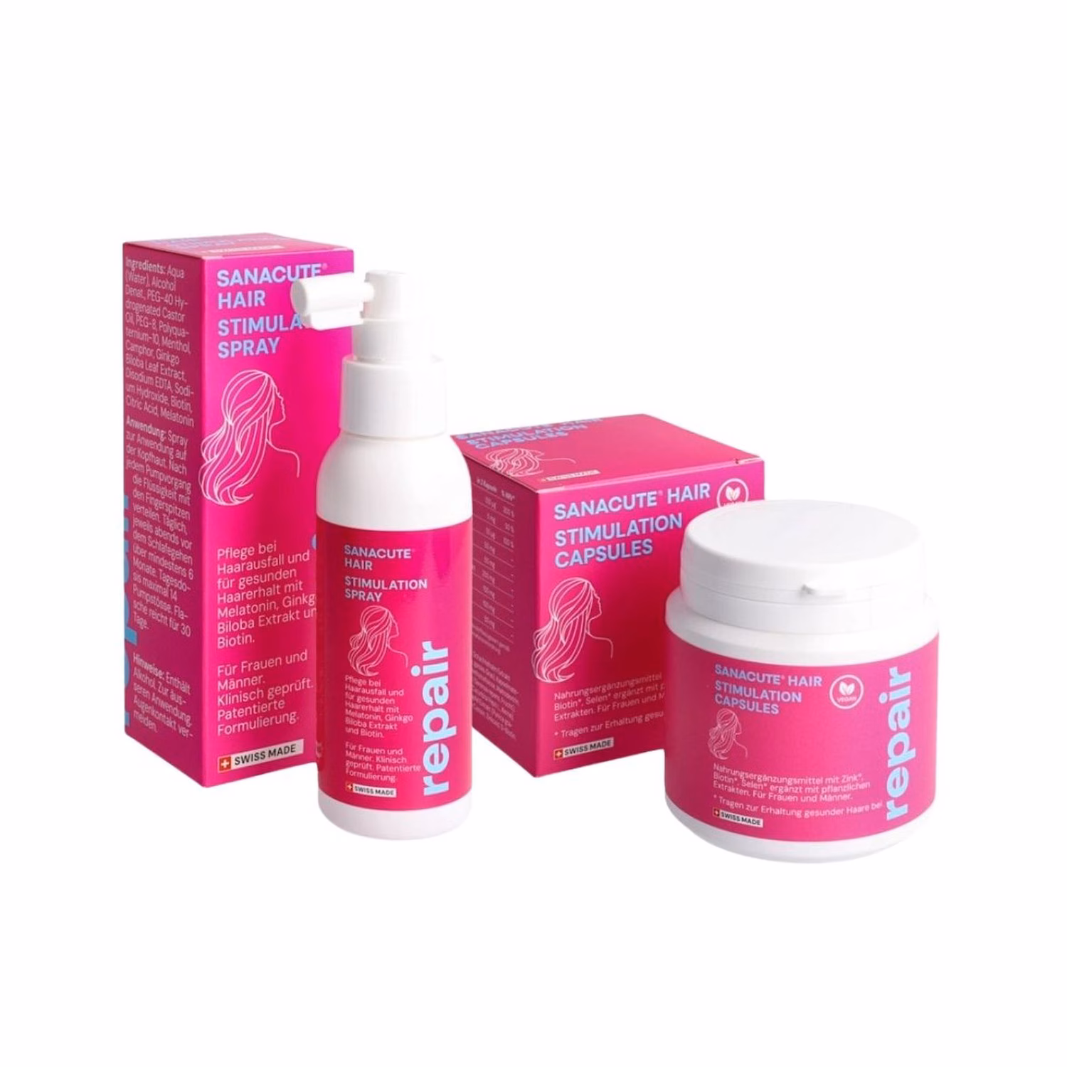 STIMULATION SANACUTE SPRAY & CAPSULES