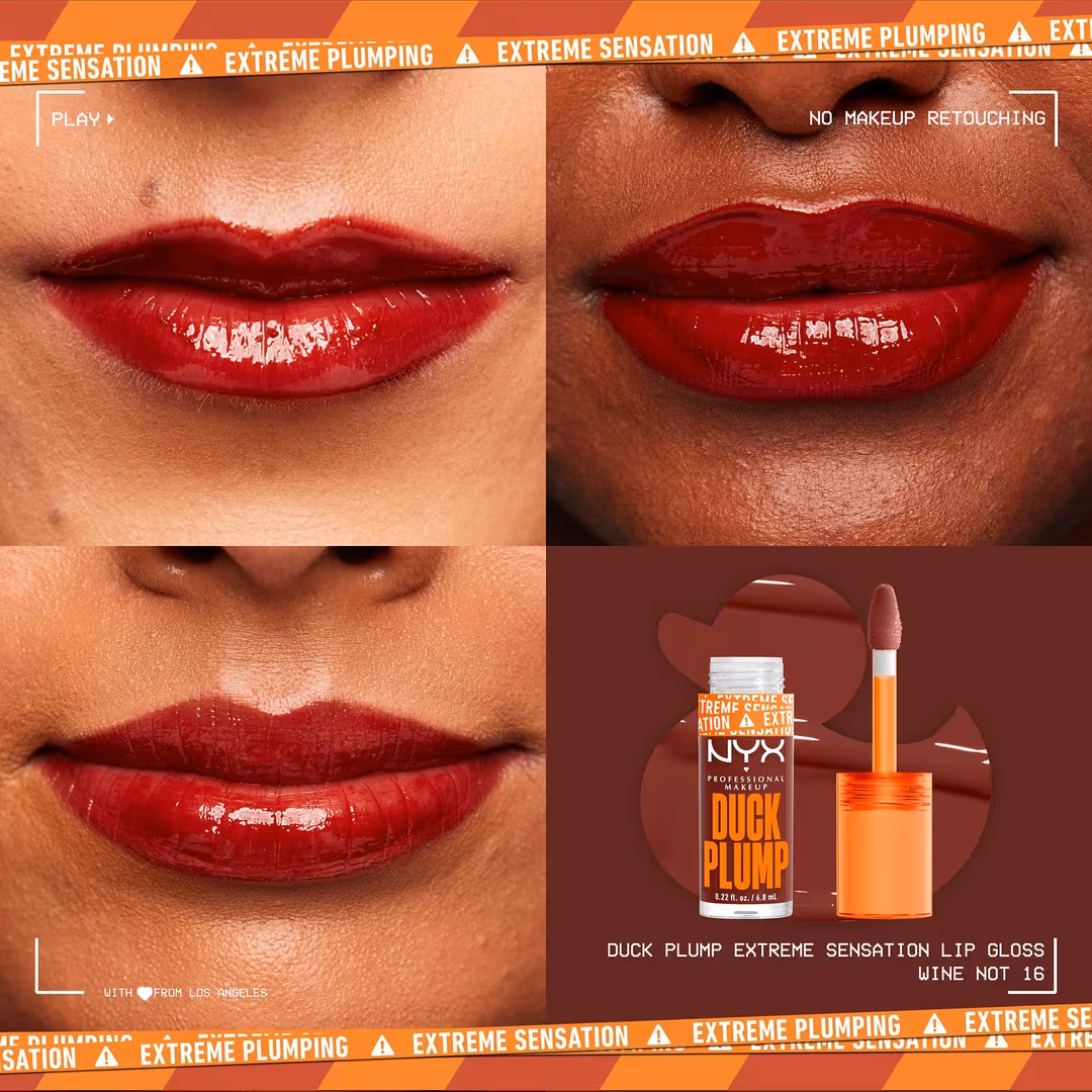 NYX Professional Makeup  Duck Plump High Pigment Lip Plumping Gloss