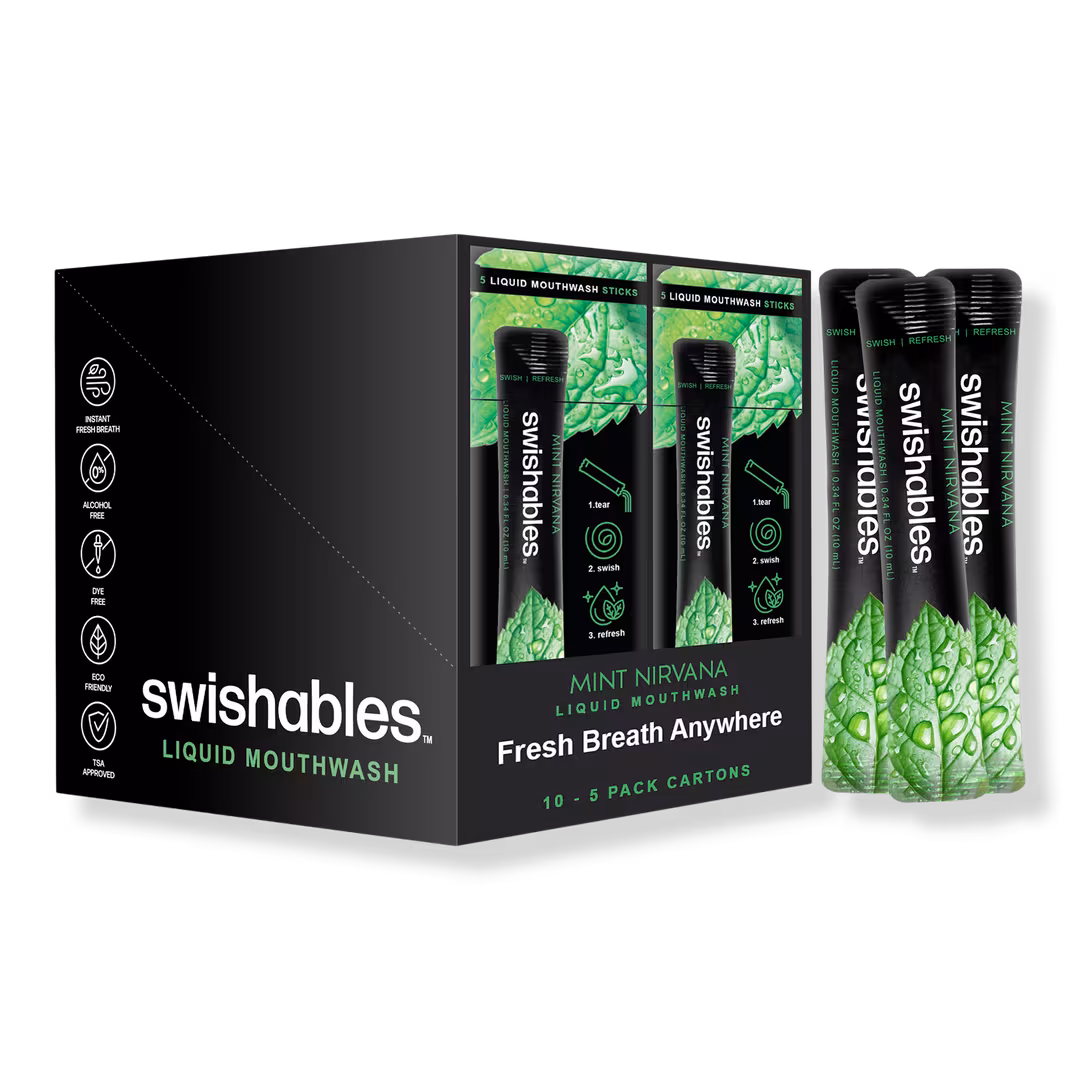 Swishables  Mint Nirvana Liquid Mouthwash