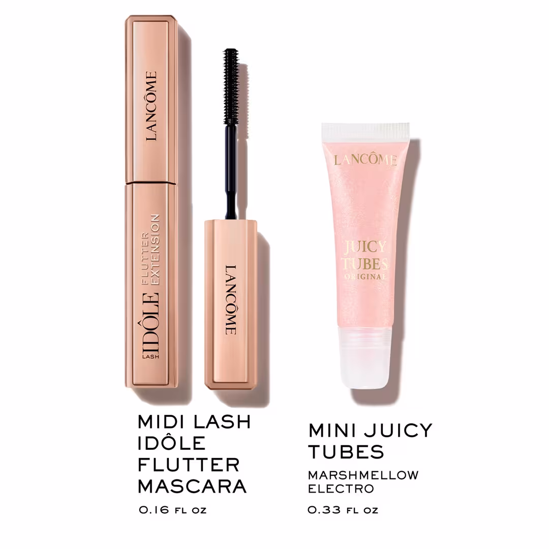 Lancôme  Juicy Tubes Lip Gloss & Lash Idôle Flutter Extension Mascara Duo