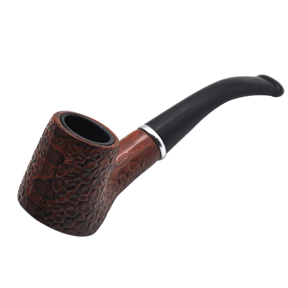 Flat Wooden Sherlock Pipe