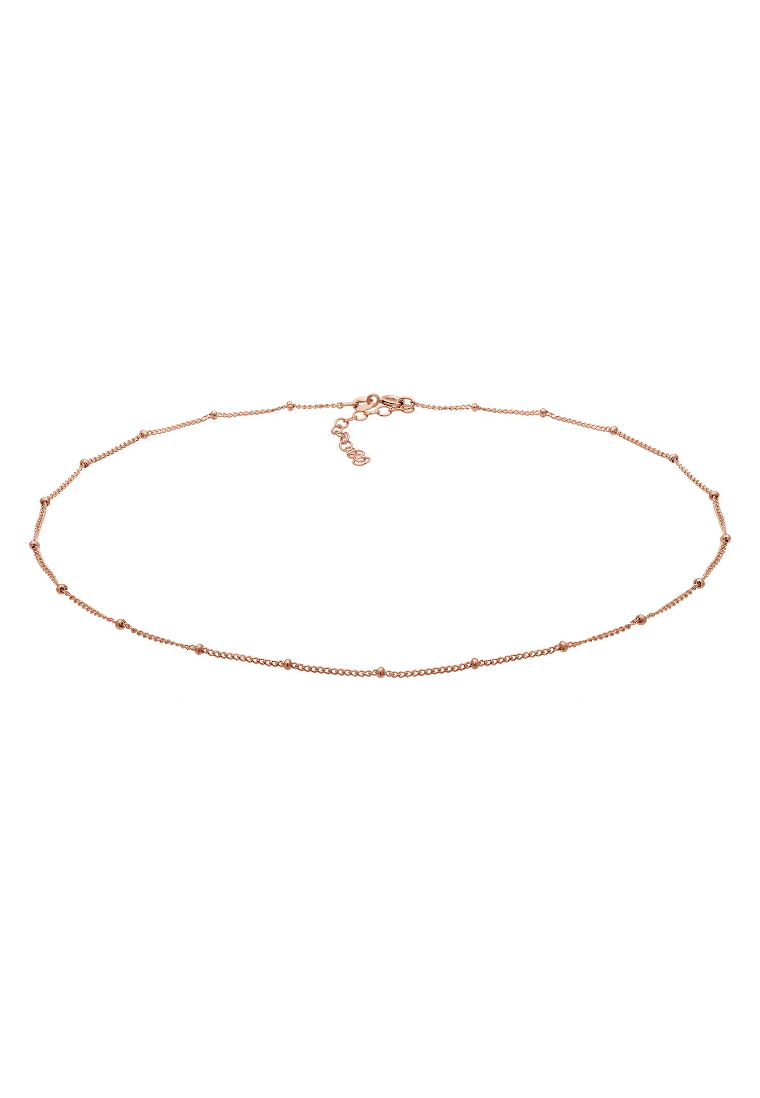 Basic Choker Kugelkette Trend Blogger 925 Silber