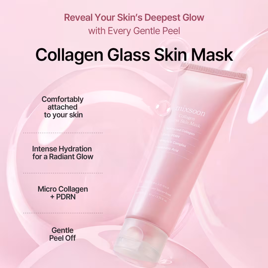 Mixsoon  Collagen Glass Skin Hydrating Mask