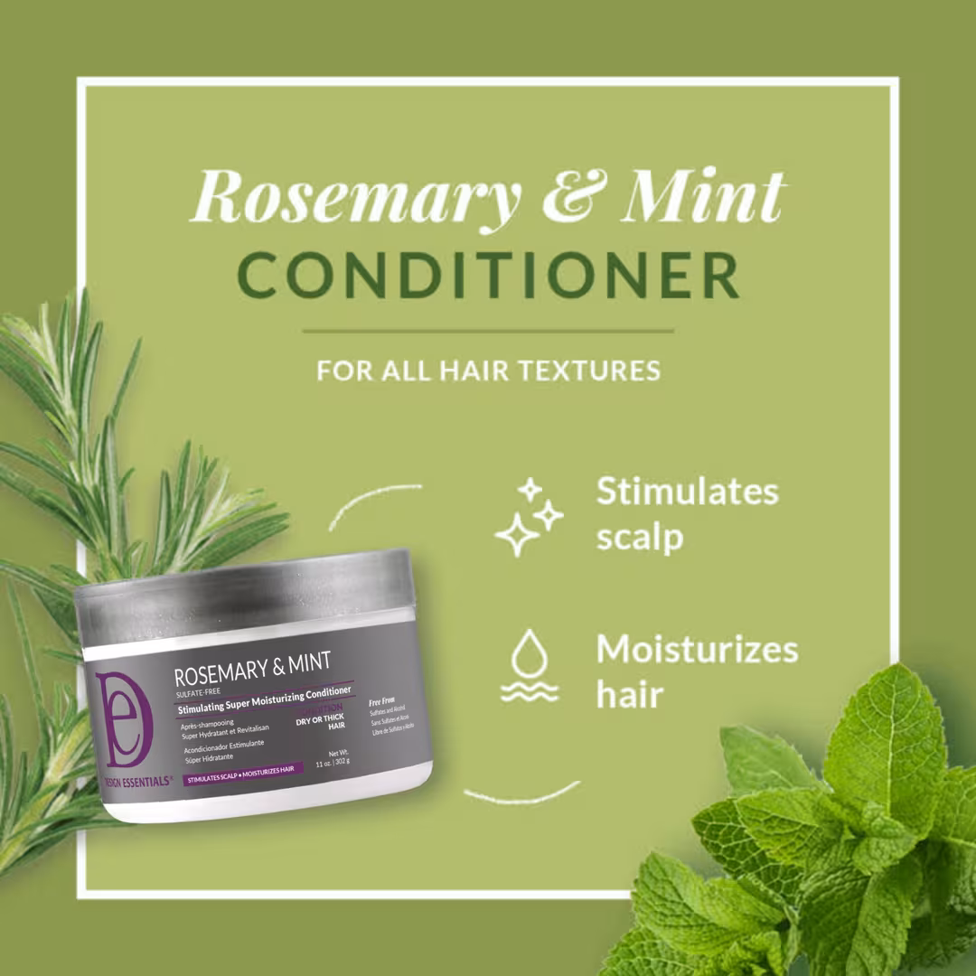 Design Essentials  Rosemary & Mint Stimulating Super Moisturizing Conditioner