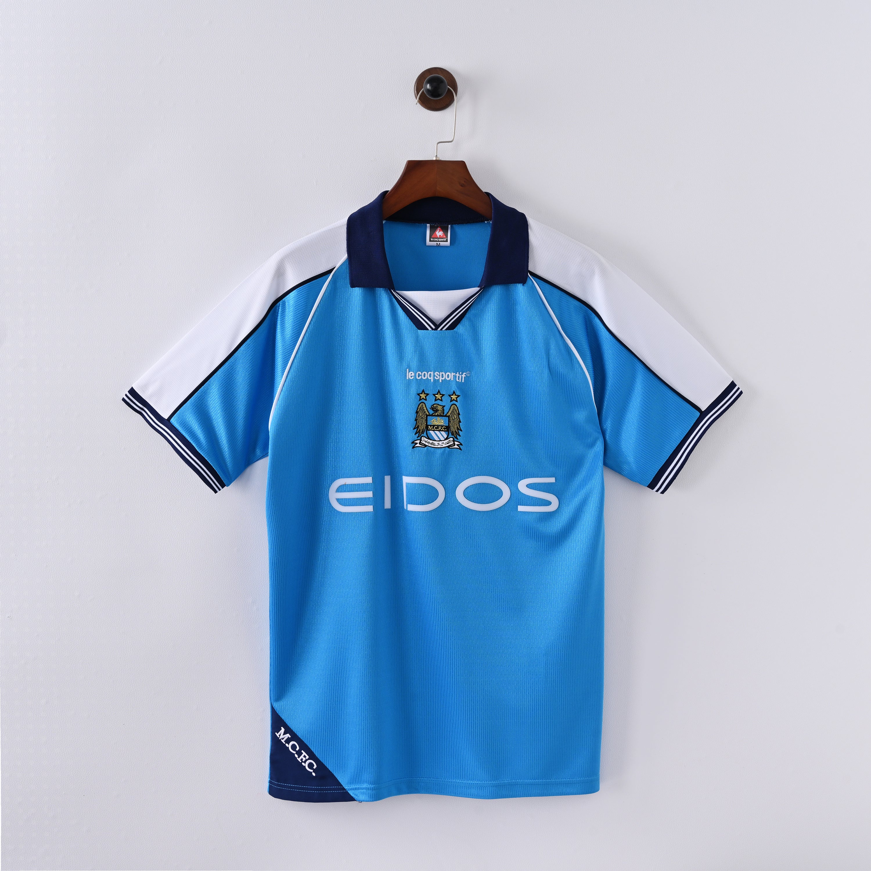 Manchester City Retro Vintage Home Jersey Men 1999-2001