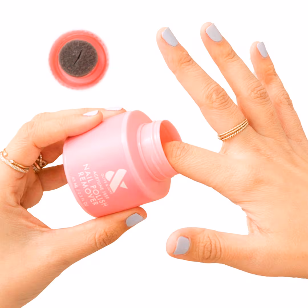Olive & June  Acetone Free Nail Polish Remover Pot