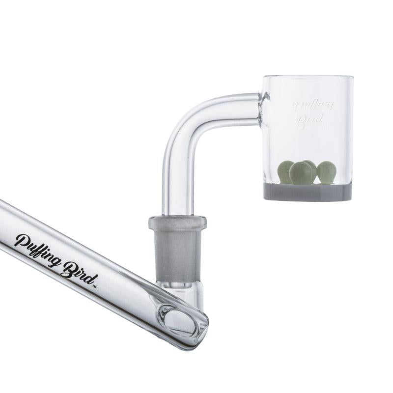 Puffing Bird Gravel Quartz Hybrid Banger/Nail Extra Thick