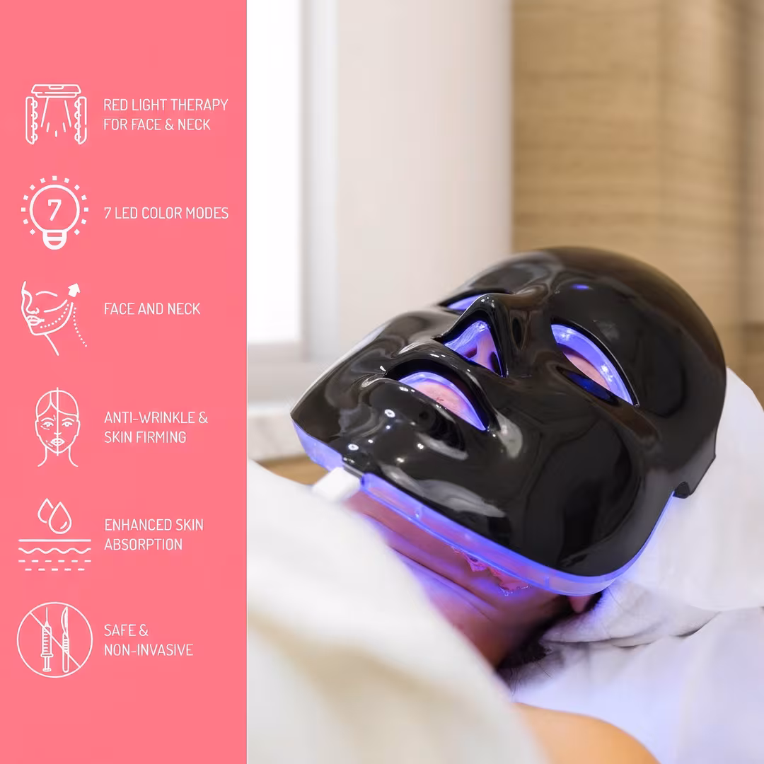 PURSONIC  7-in-1 LED Light Therapy Mask