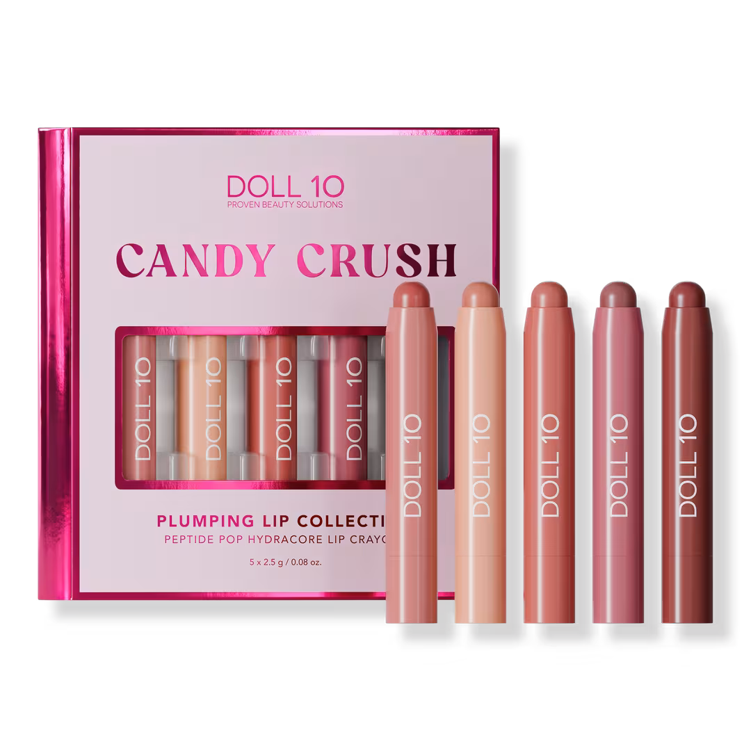 Doll 10  Candy Crush Peptide Pop Hydracore Lip Crayon Collection
