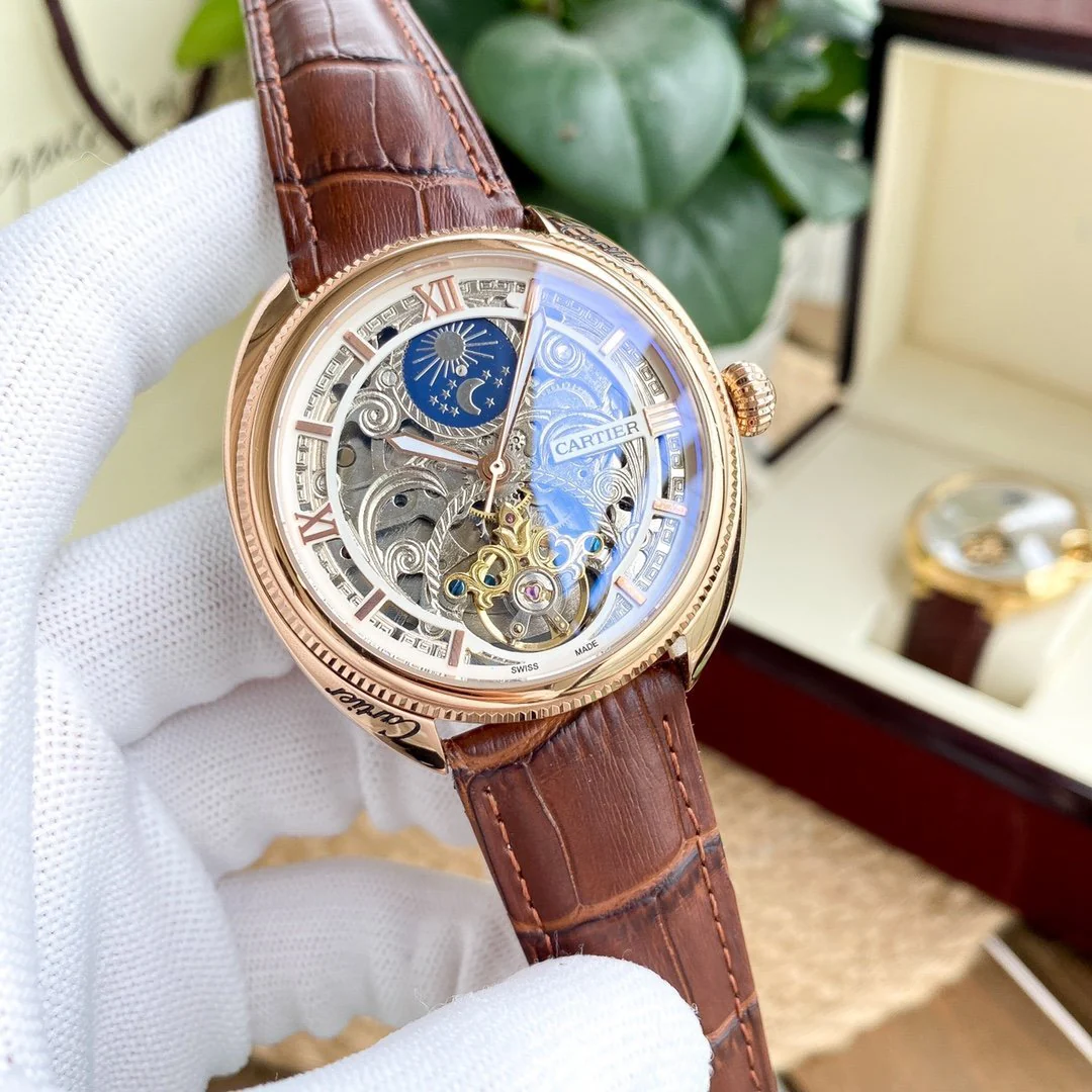 Cartier Watch DRIVE DE CARTIER Watch 42MM SKELETON DIAL